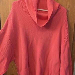 Free people pink sweater
